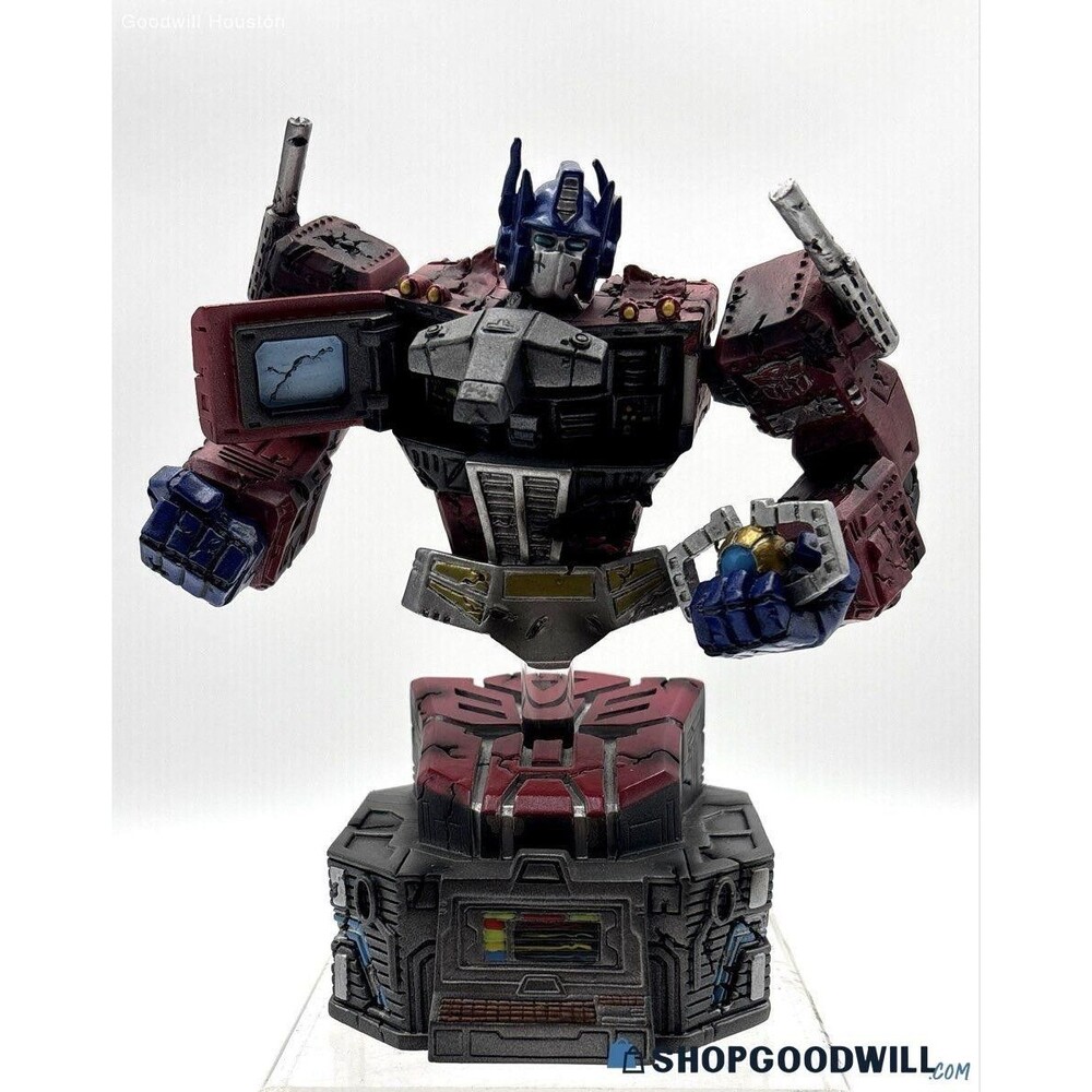 Transformers Final Battle Optimus Prime Bust Diamond Select 2007 COA